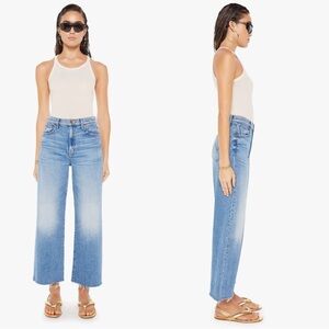 Mother The Maven Ankle Fray Jeans in For Sure